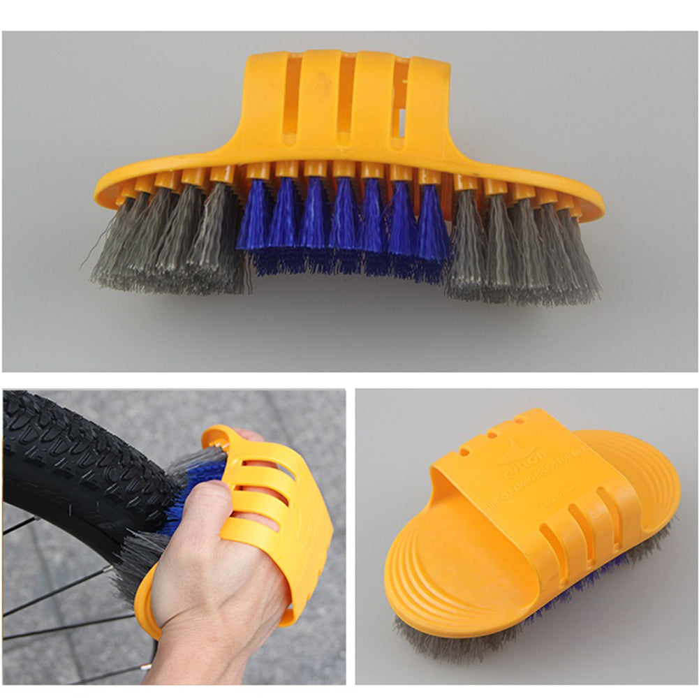 6-Piece Portable Bike Cleaning Brush & Glove Kit by HitMyNeed