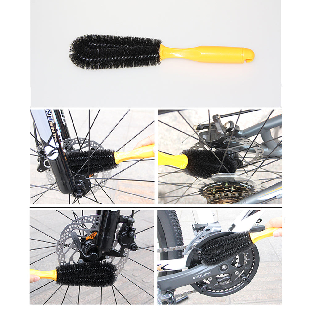 6-Piece Portable Bike Cleaning Brush & Glove Kit by HitMyNeed