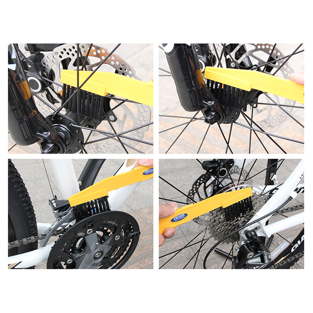 6-Piece Portable Bike Cleaning Brush & Glove Kit by HitMyNeed
