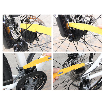 6-Piece Portable Bike Cleaning Brush & Glove Kit by HitMyNeed