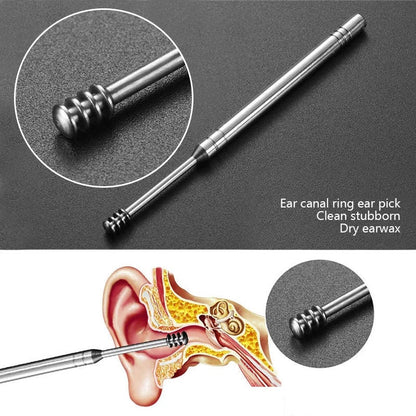 6-Piece Stainless Steel Ear Cleaning Tool Set by HitMyNeed