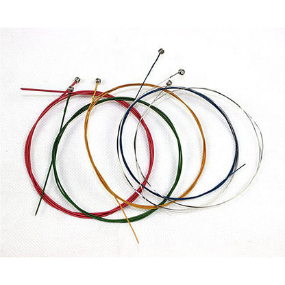 6-String Multicolor Acoustic Guitar String Set by HitMyNeed