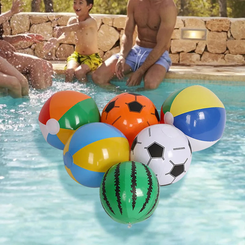 6 Styles Kids Inflatable Water Games & Beach Balls by HitMyNeed