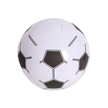 6 Styles Kids Inflatable Water Games & Beach Balls white-football by HitMyNeed