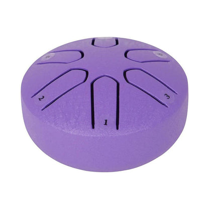 6-Tone Mini Steel Tongue Drum with Mallet by HitMyNeed