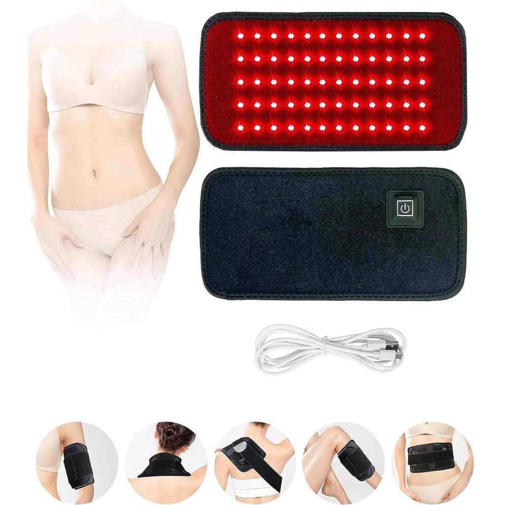 60 LED Red & Infrared Light Therapy Belt 660nm 850nm by HitMyNeed