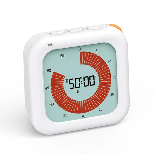 60-Min Visual Digital Timer with Silent Countdown by HitMyNeed