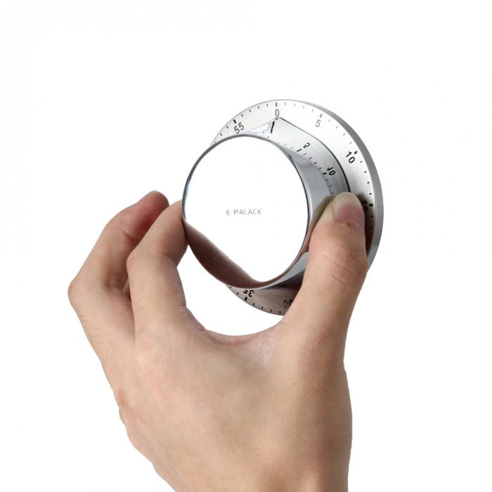 60-Minute Mechanical Magnetic Kitchen Timer by HitMyNeed