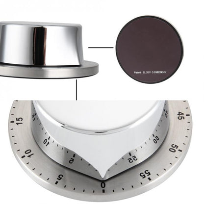 60-Minute Mechanical Magnetic Kitchen Timer by HitMyNeed