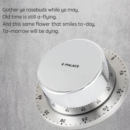 60-Minute Mechanical Magnetic Kitchen Timer by HitMyNeed