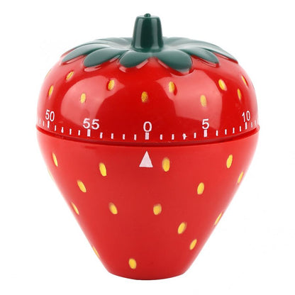 60 Minute Mechanical Strawberry Kitchen Timer by HitMyNeed