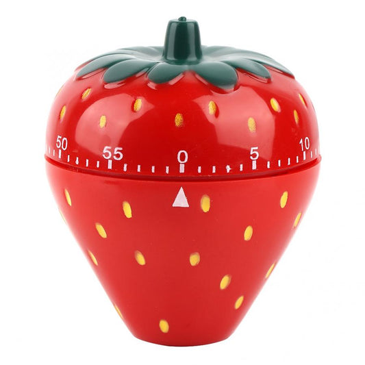 60 Minute Mechanical Strawberry Kitchen Timer by HitMyNeed