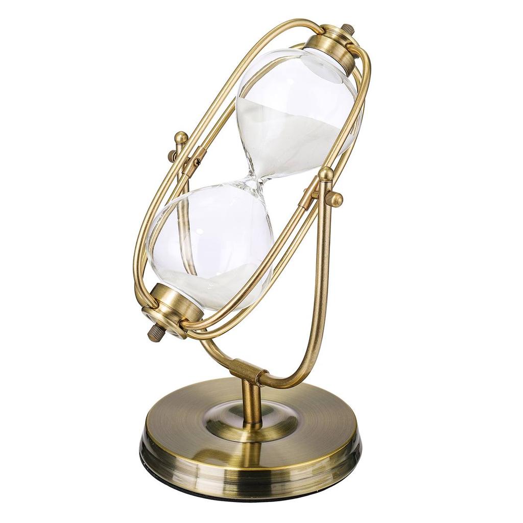 60-Minute Sand Glass Timer Hourglass with Metal Frame by HitMyNeed