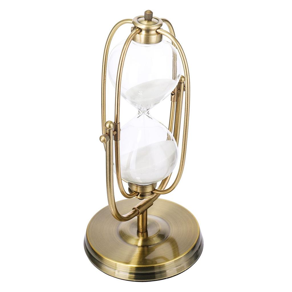 60-Minute Sand Glass Timer Hourglass with Metal Frame by HitMyNeed