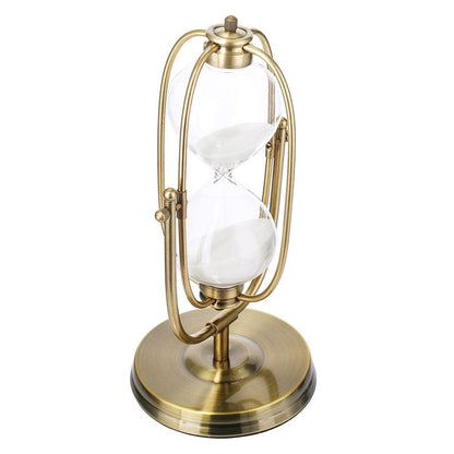 60-Minute Sand Glass Timer Hourglass with Metal Frame by HitMyNeed