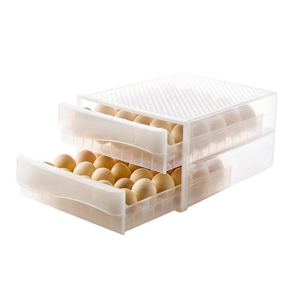 60-Slot Double Layer Egg Storage Container Box by HitMyNeed