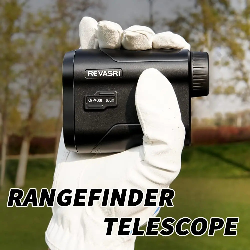 600 Yard Golf Laser Rangefinder with Slope & USB Charge by HitMyNeed