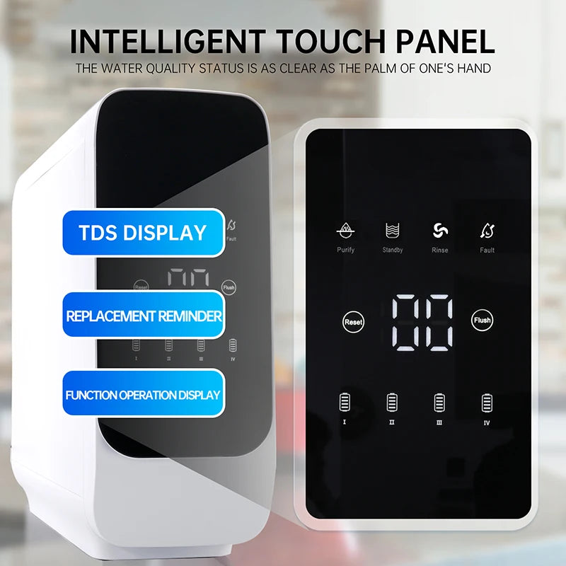 600GPD Tankless Reverse Osmosis Water Filtration System by HitMyNeed