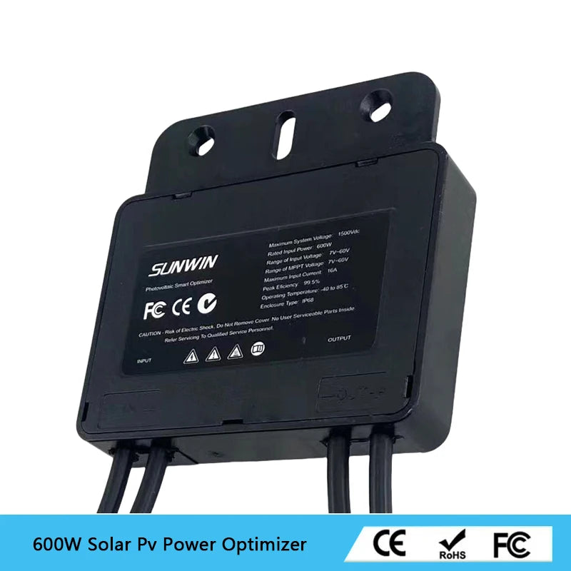 600W Solar Power Optimizer with High PV Compatibility by HitMyNeed