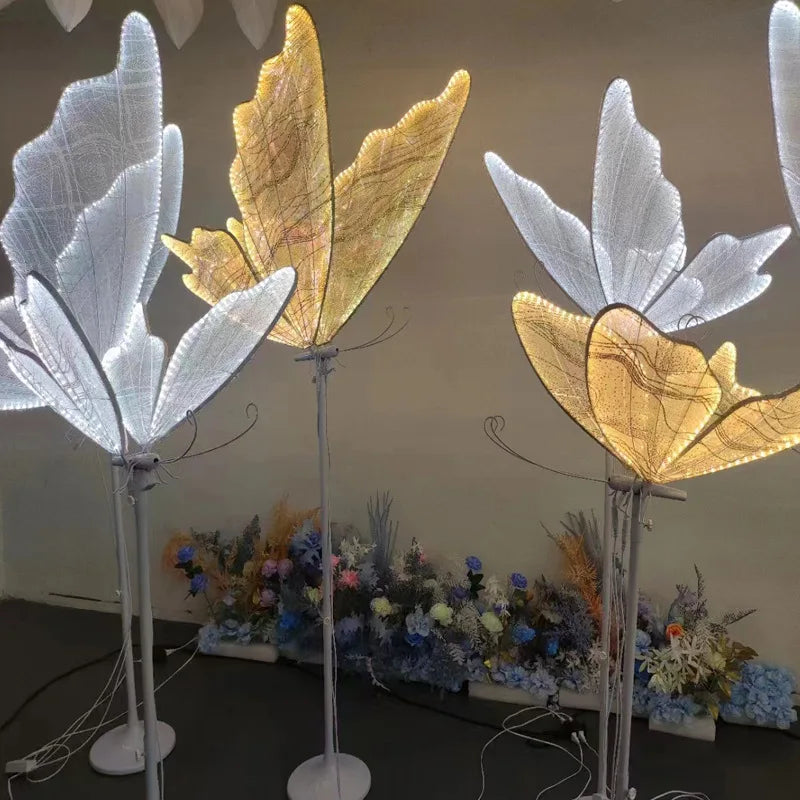 60cm LED Butterfly Wedding & Party Pathway Lights by HitMyNeed