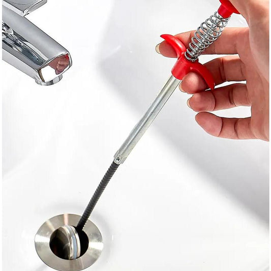 60cm Spring Drain Snake Pipe Dredging Tool by HitMyNeed