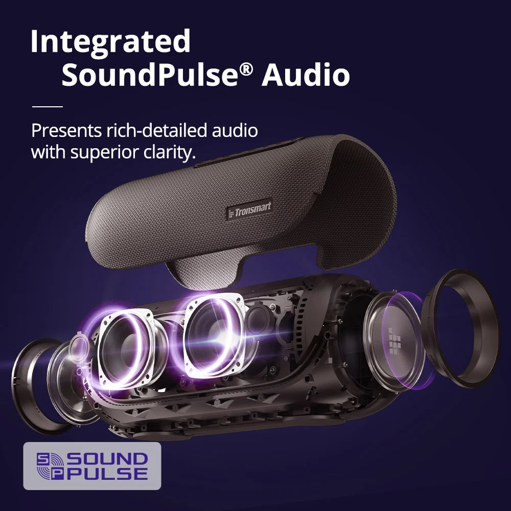 60W Bluetooth Party Speaker with Deep Bass & App Control by HitMyNeed