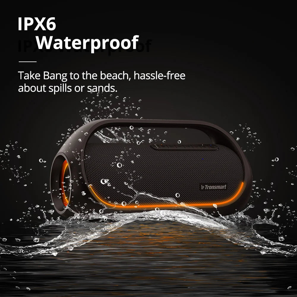 60W Bluetooth Party Speaker with Deep Bass & App Control by HitMyNeed