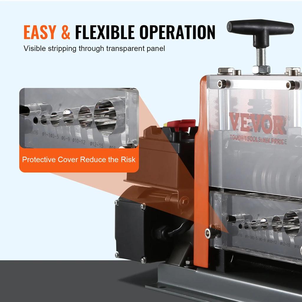 60W Electric Wire Stripping Machine 1.5-25mm by HitMyNeed