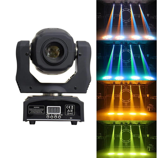 60W Mini LED DMX Gobo Moving Head Spot Light uk-plug by HitMyNeed