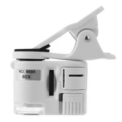 60X Clip-On Phone Microscope with LED Light by HitMyNeed