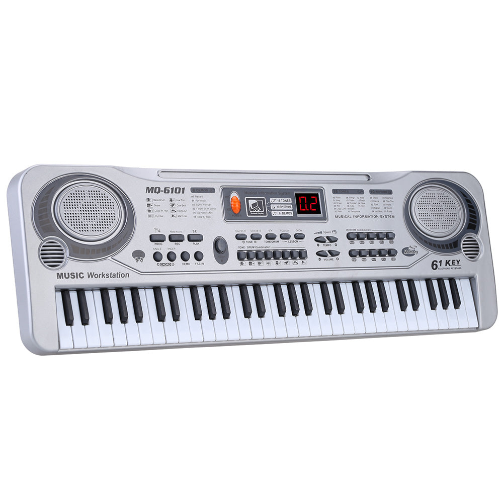 61-Key Electronic Keyboard with Microphone for Kids by HitMyNeed