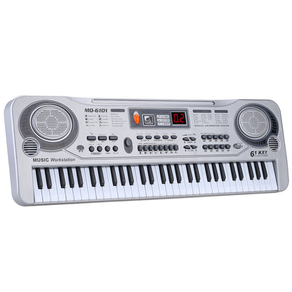 61-Key Electronic Keyboard with Microphone for Kids by HitMyNeed