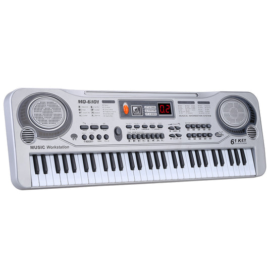 61-Key Electronic Keyboard with Microphone for Kids by HitMyNeed