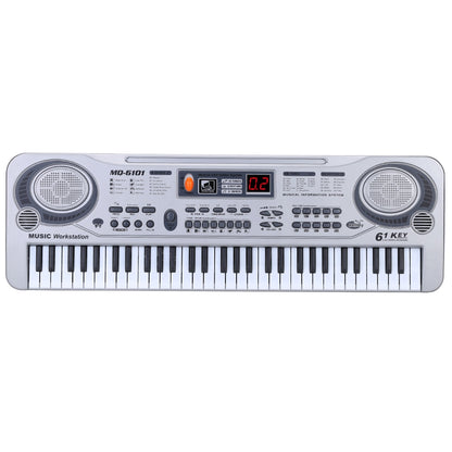 61-Key Electronic Keyboard with Microphone for Kids by HitMyNeed