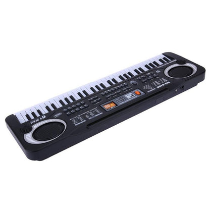 61-Key Kids Keyboard Piano with Mic and Adapter by HitMyNeed