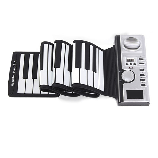 61-Key Roll Up Soft Keyboard Piano with MIDI by HitMyNeed