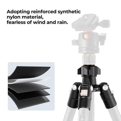 64" Carbon Fiber Travel Tripod with Metal Ball Head by HitMyNeed