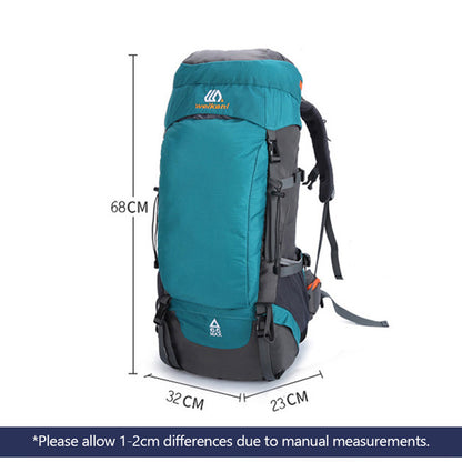 65L Waterproof Hiking & Camping Backpack by HitMyNeed