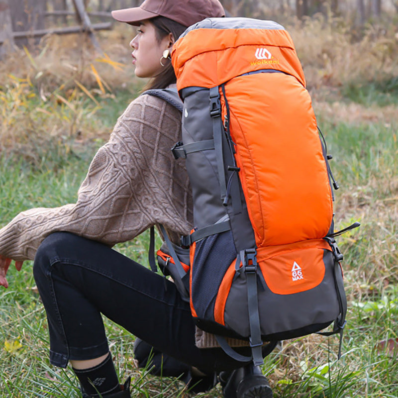 65L Waterproof Hiking & Camping Backpack by HitMyNeed