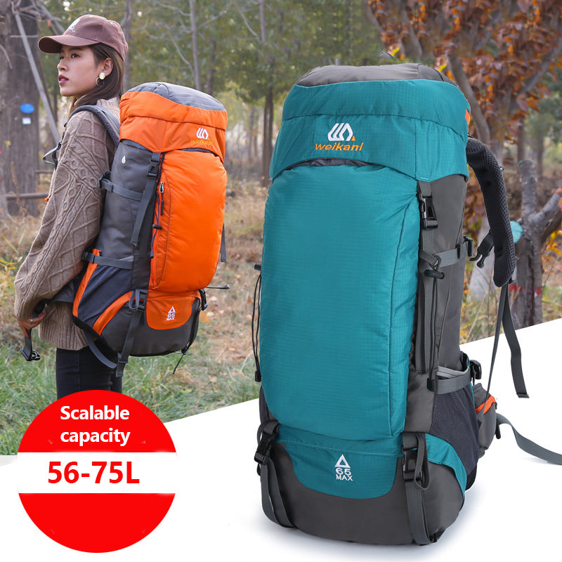 65L Waterproof Hiking & Camping Backpack by HitMyNeed