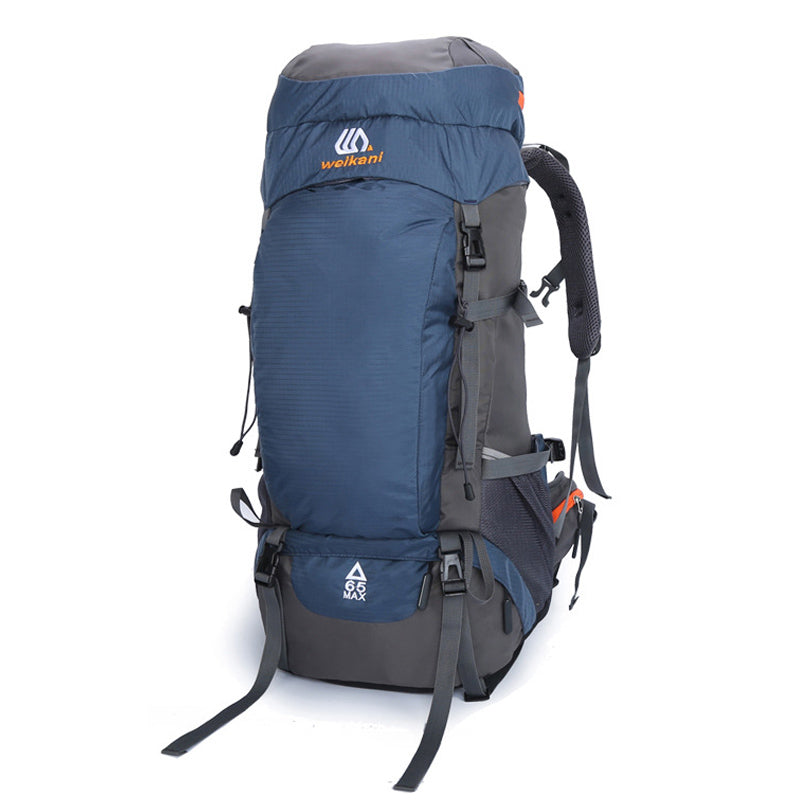 65L Waterproof Hiking & Camping Backpack 65l-blue by HitMyNeed