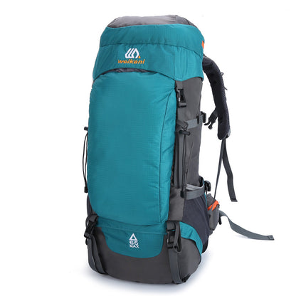 65L Waterproof Hiking & Camping Backpack 65l-green by HitMyNeed