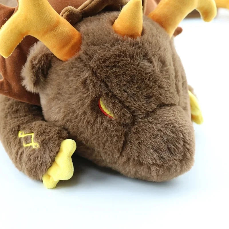 67cm Zhongli Morax Dragon Plush Toy Pillow by HitMyNeed