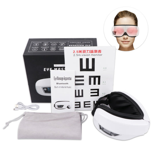 6D Smart Eye Massager with Heat and Bluetooth Music by HitMyNeed