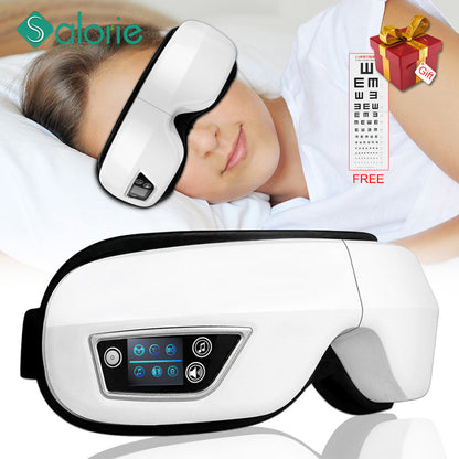 6D Smart Eye Massager with Heat and Bluetooth Music by HitMyNeed