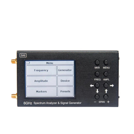 6GHz Portable Spectrum Analyzer & Tracking Generator by HitMyNeed