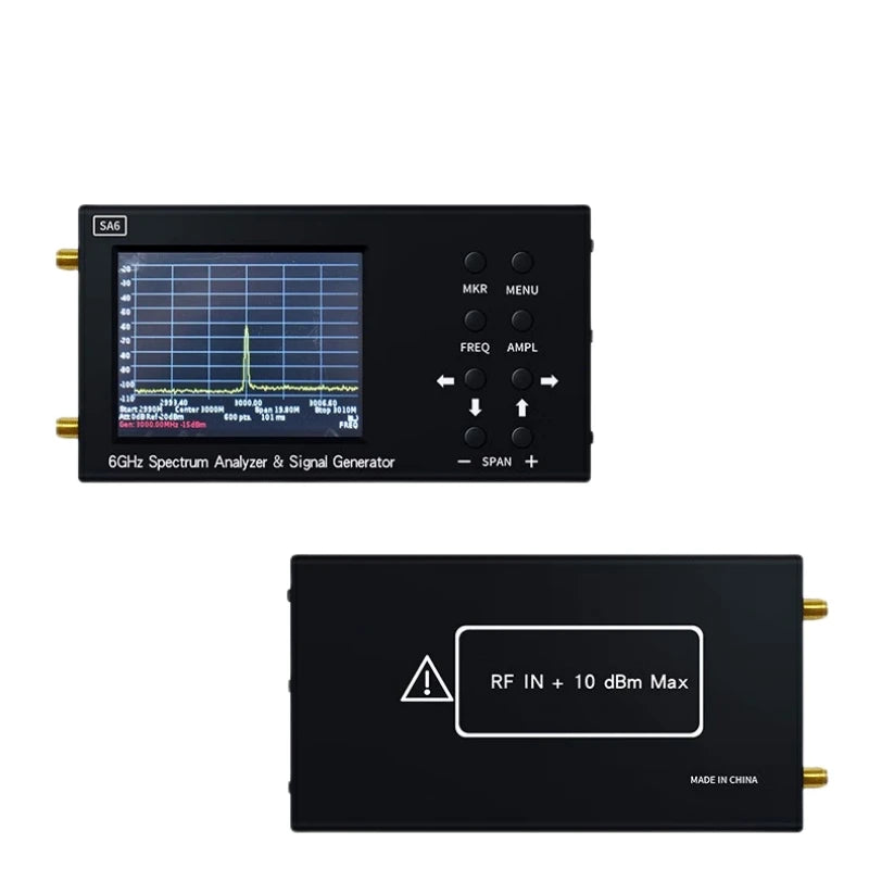 6GHz Portable Spectrum Analyzer & Tracking Generator by HitMyNeed