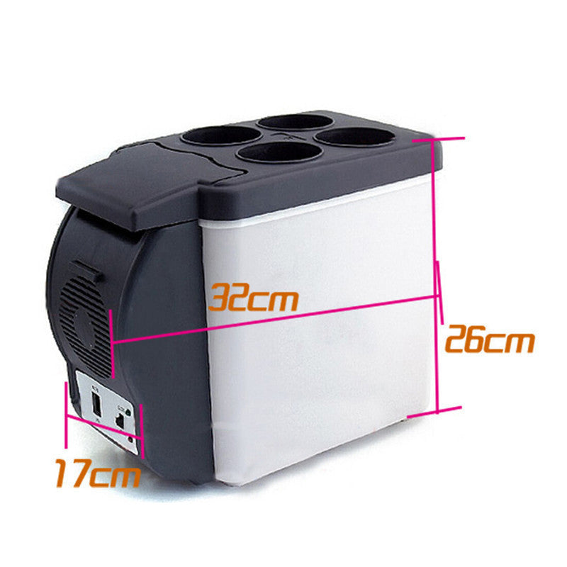 6L Mini Portable Car Fridge and Warmer by HitMyNeed