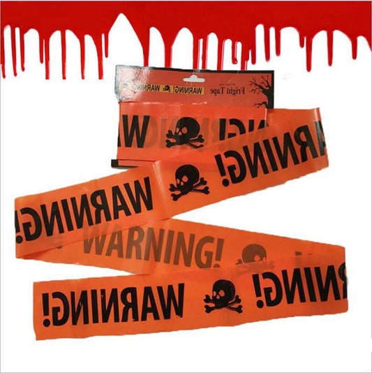 6m Halloween Caution Tape Decoration by HitMyNeed