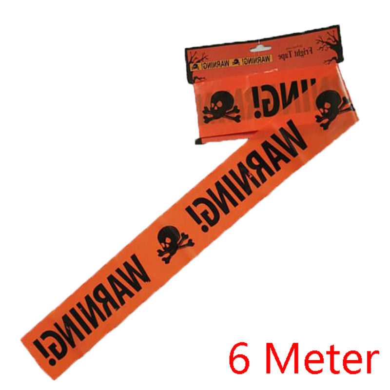 6m Halloween Caution Tape Decoration by HitMyNeed